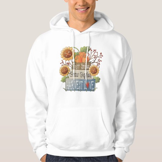 Ernte-Liebe Hoodie (Vorderseite)