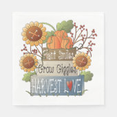 Ernte-Liebe Serviette (Vorderseite)
