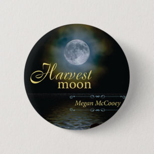 Ernte-Mond-Button Button