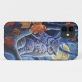 Ernte-Mond-Eulen Case-Mate iPhone Hülle (Rückseite (Horizontal))