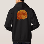 Ernte-Mond Hoodie (Rückseite)