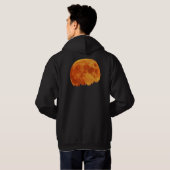 Ernte-Mond Hoodie (Schwarz voll)