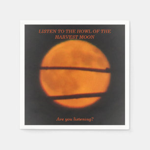 Ernte-Mond-Party-Servietten Serviette