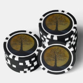 Ernte-Mond-Poker-Chips Pokerchips (Stapel)