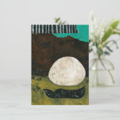 Ernte Moon Grußkarte Karte (Stehend Vorderseite)