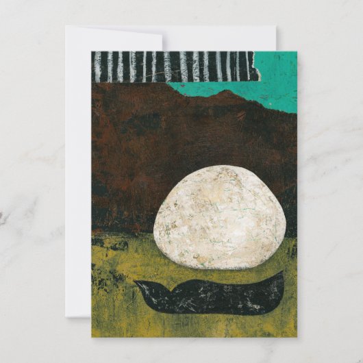 Ernte Moon Grußkarte Karte (Vorderseite)
