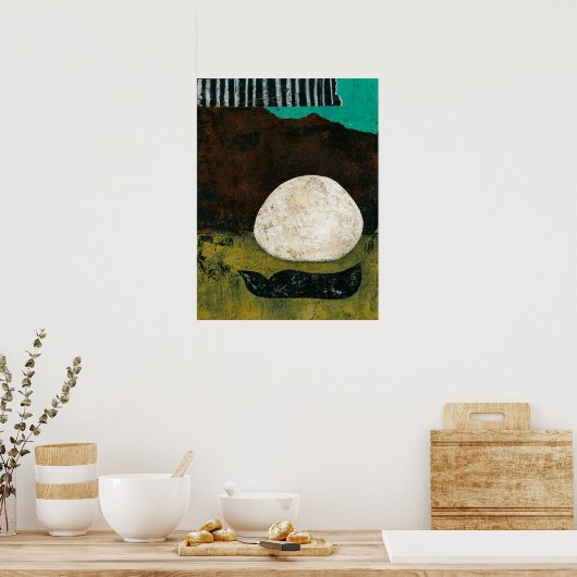Ernte Moon Poster Wall Art (Küche)