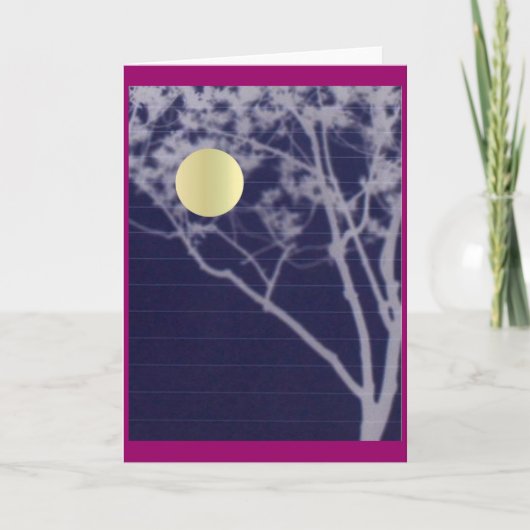 Ernte MoonTree Karte (Vorderseite)