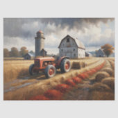 Ernte Morgen Decoupage Seidenpapier (Vorderseite)