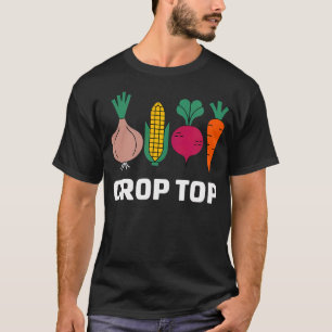 Ernte Oberteil Lustige Landwirtschaft Wurzelgemüse T-Shirt
