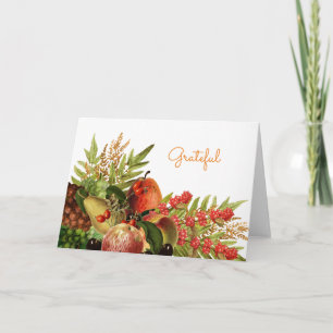 Ernte Obst Grußkarte Karte