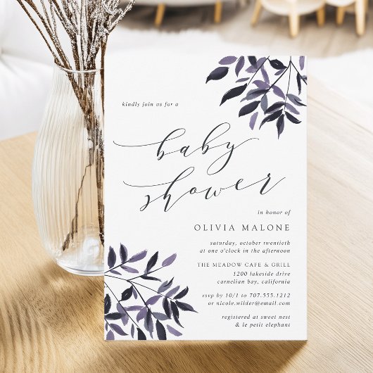 Ernte-Pflaumenspülung Einladung