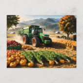 Ernte Postkarte (Vorderseite)