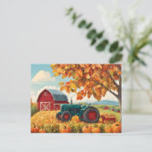 Ernte Postkarte (Stehend Vorderseite)