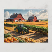 Ernte Postkarte (Vorderseite)