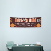 Ernte-QR-Code-Stamm oder -Behandlung Banner (Messeveranstaltung)