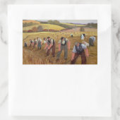 Ernte Rechteckiger Aufkleber (Tasche)