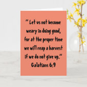 "Ernte-" Schrifts-Gruß-Karte Karte (Gelbe Blume)