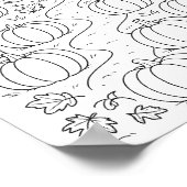 Ernte Schulden Pumpkin Patch Payoff Tracker Poster (Ecke)