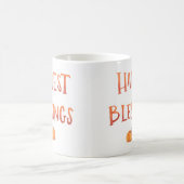 Ernte-Segen-Tasse Kaffeetasse (Mittel)