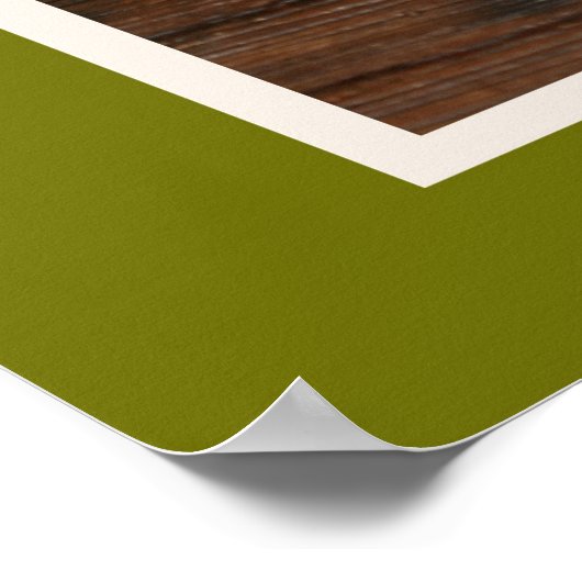 Ernte Sommer Gemüse drucken Poster (Ecke)