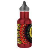 Ernte-Sonnenblumen-Wasserflasche Edelstahlflasche (Links)