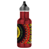 Ernte-Sonnenblumen-Wasserflasche Edelstahlflasche (Rechts)