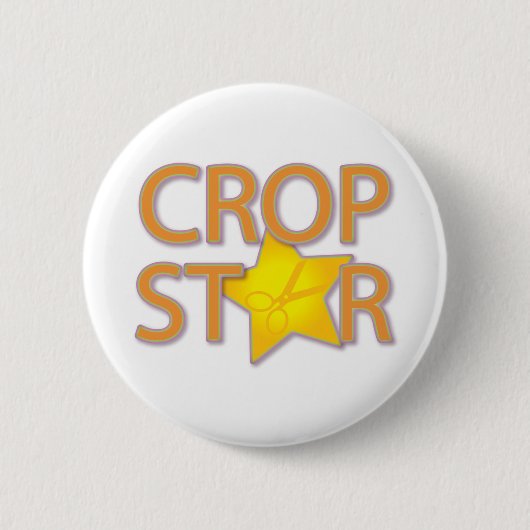 Ernte-Stern Button (Vorderseite)