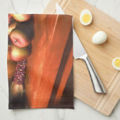 Ernte Stillleben - Erntedank Küchentuch (Viertel Falte)