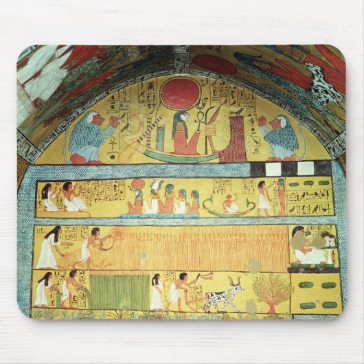 Ernte-Szene auf der Ostwand Mousepad (Vorne)