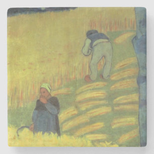Ernte-Szene Steinuntersetzer