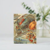 Ernte Türkei und Biplane Postkarte (Stehend Vorderseite)