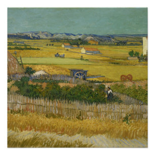 Ernte Vincent van Gogh Gemälde Art Leinwand Poster