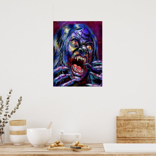 Ernte von Horror V1-Plakat Poster (Küche)