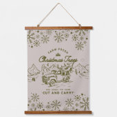 Ernte Wandteppich Mit Holzrahmen (Vorderseite)