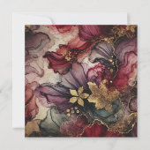 Ernte Wein Alkohol Alkohol Tinte Papier Einladung (Vorderseite)