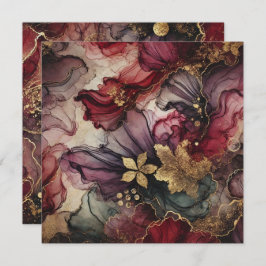 Ernte Wein Alkohol Alkohol Tinte Papier Einladung