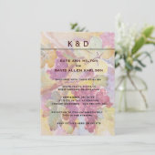 ERNTE Weinberg-Weinkellerei-Hochzeit oder Ereignis Einladung (Stehend Vorderseite)