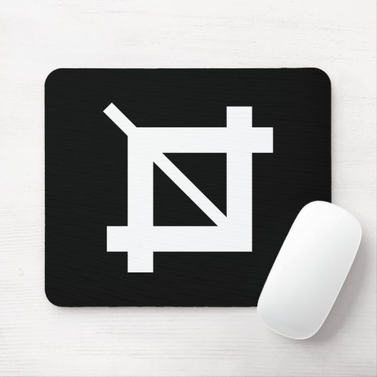 Ernte-Werkzeug-Piktogramm Mousepad (Mit Mouse)