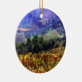 Ernte-Zeit am Weinberg Keramikornament (Rechts)