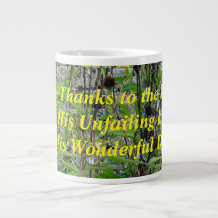 Ernte Zeit! Danke! Jumbo-Tasse
