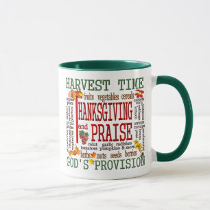 Ernte-Zeit-Erntedank Tasse