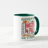 Ernte-Zeit-Erntedank Tasse (VorderseiteRechts)