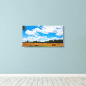 Ernte-Zeit Leinwanddruck (Insitu (Holzboden))