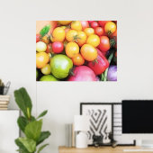 Ernte Zeit - Tomaten! Poster (Heimbüro)