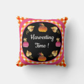 Ernte Zeit Whimsical Kissen (Vorderseite)