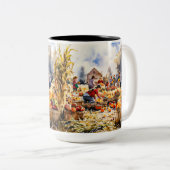 Ernte Zweifarbige Tasse (VorderseiteRechts)