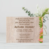 Ernteabend Einladung (Stehend Vorderseite)