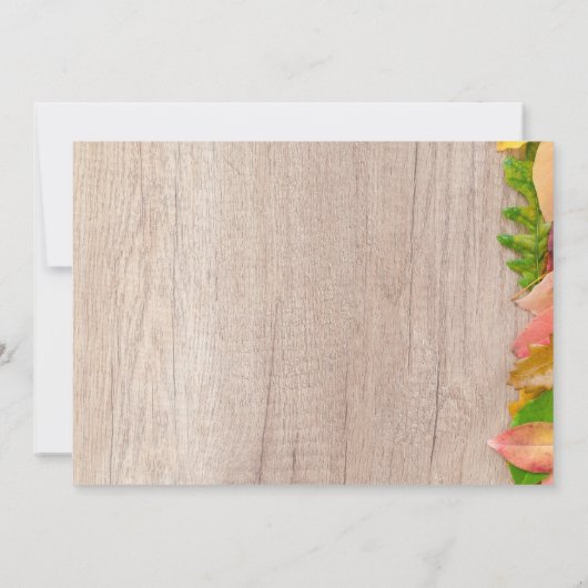 Ernteabend Einladung (Rückseite)