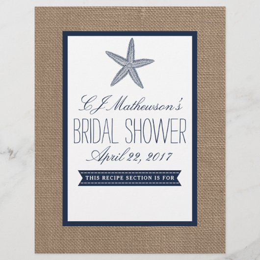 Ernteabteilung für das Brautparty von Starfish Bea (Vorderseite)